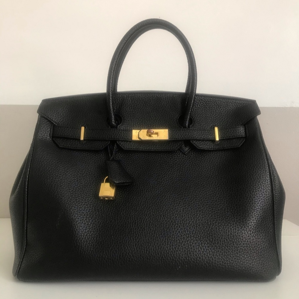 R E P L I C A !!! Black birkin bag